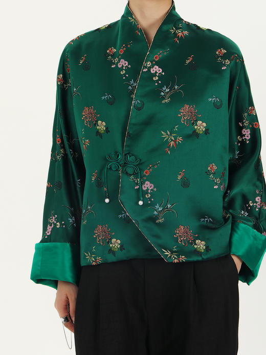 盛唐牡丹|真丝女外套.潮快闪[福利品] 商品图9