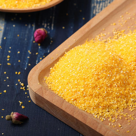 【疫情不发货】蒙清玉米糁 有机玉米碴子 400克*3袋 商品图2