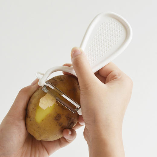 贝印日本进口刨刀削皮刀刮皮器多用不锈钢厨房小工具S 商品图1