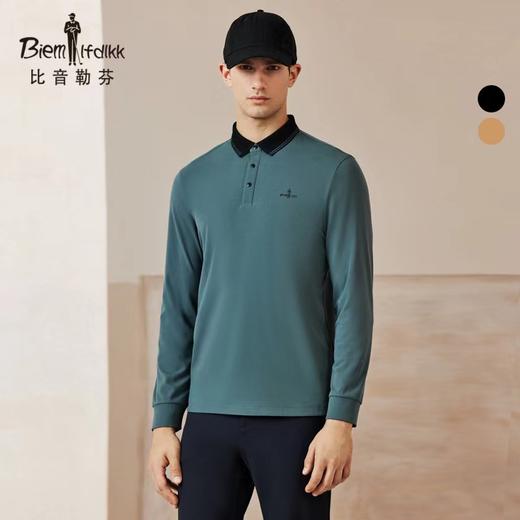 4F  比音勒芬 男翻领T恤 商品图0