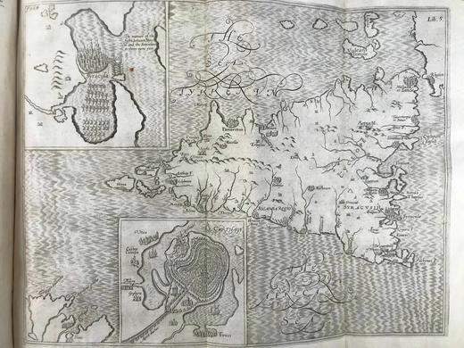 35*24cm！1666年 沃尔特·雷利《世界史》 8幅插图 全真皮精装8开 商品图10