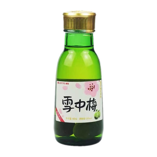 乐天 雪中梅青梅味配制酒360ml   商品图0