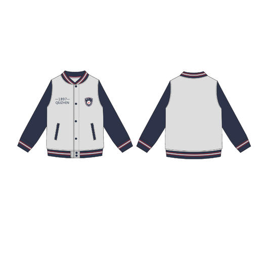 绍兴一中—棒球服上衣 商品图0