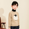【卡通图案童装羊绒衫】羊绒世家22年秋冬新品儿童毛衣可爱卡通图案保暖毛衣 商品缩略图2