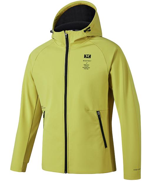 BODYWIT飞甲男软壳防风防水轻量保暖跑步风衣 商品图6