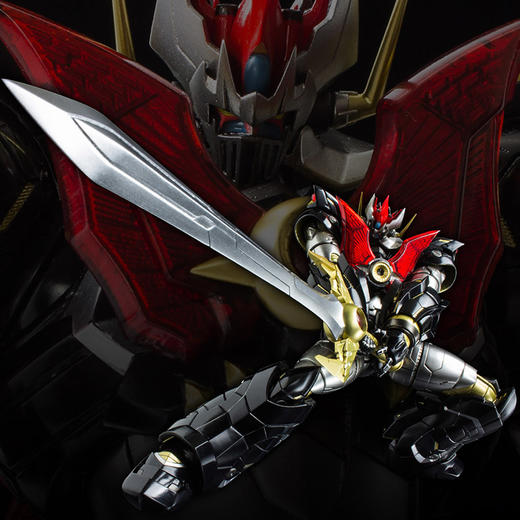 【样品】千值练 RIOBOT 魔神凯撒再版 手办模型 商品图0