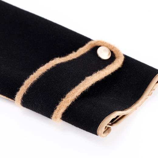 MH9N2斯尔丽瑟俪2022年冬上新商场同款高级精致双排金色铜扣箱型大衣 商品图4