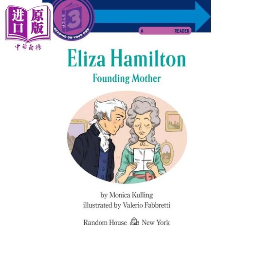 【中商原版】Step into Reading Step 3 Eliza Hamilton Founding Mother 兰登阅读进阶3伊丽莎汉密尔顿 英文原版 儿童绘本 商品图1