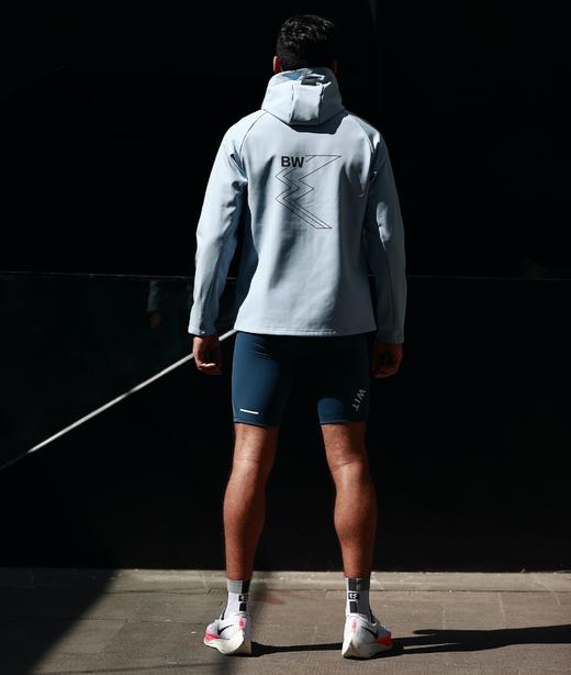 BODYWIT飞甲男软壳防风防水轻量保暖跑步风衣 商品图5