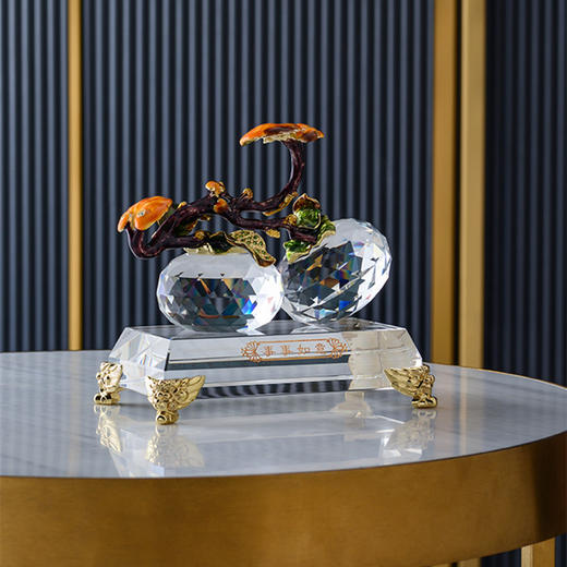 罗比罗丹珐琅彩-事事如意-家居客厅酒柜玄关摆件乔迁礼品 商品图1