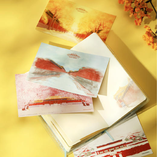 紫禁城四季插画明信片 商品图0