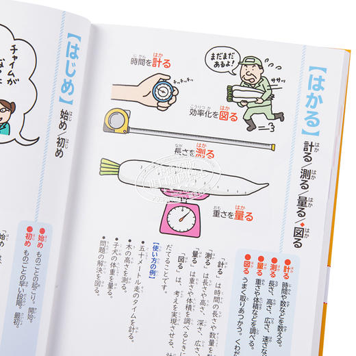 预售 【中商原版】通过插图了解汉字的区分用法 卯月启子 日文原版 イラストでわかる漢字の使い分けじてん 商品图3