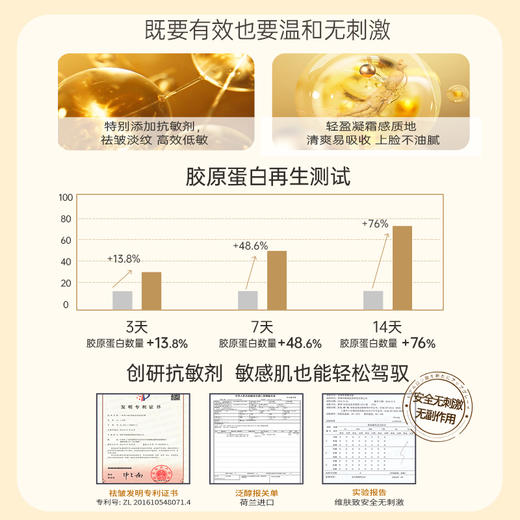 【🔥低至￥49.7/件|149选3件|9月超级会员日】儒意视黄醇抗皱驻颜面霜紧致补水嫩肤滋润保湿六胜肽淡纹|儒意官方旗舰店 商品图4