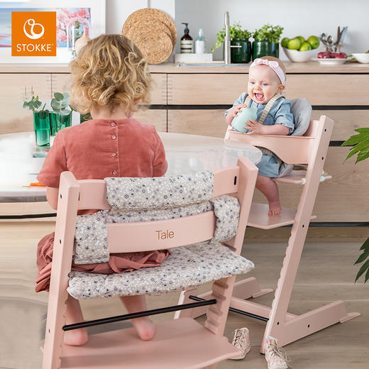 挪威 Stokke  Tripp Trapp成长椅组合宝宝餐椅实木进口学坐椅TT餐椅6件套 商品图2