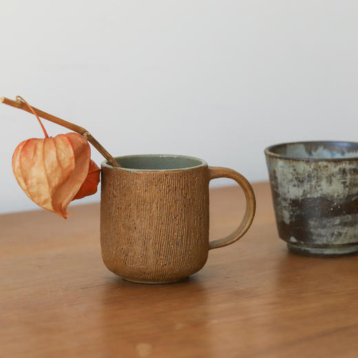 中国 胡文杰 咖啡杯马克杯 意式拿铁手冲咖啡 铁点丰富陶器 商品图4