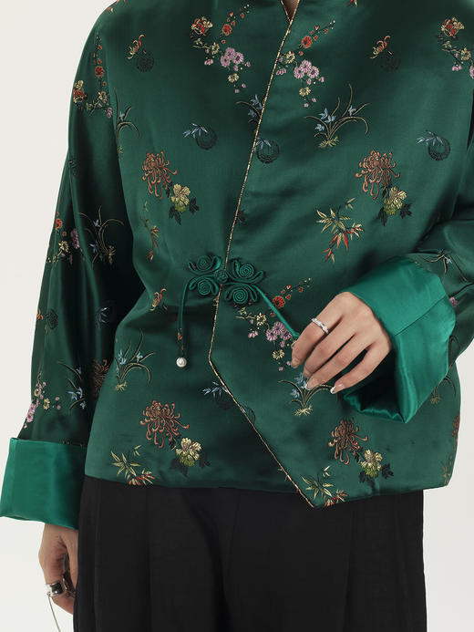 盛唐牡丹|真丝女外套.潮快闪[福利品] 商品图3