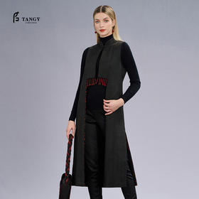 TANGY Collection/天意精品莨绸双面马夹