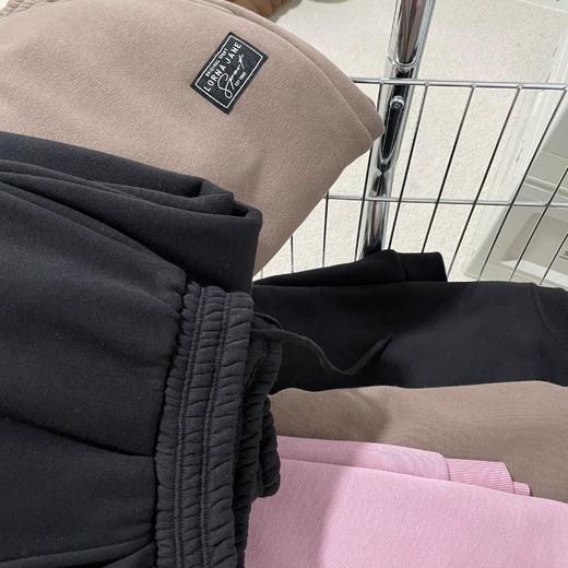圆领套头卫衣/加绒宽松运动裤卫裤 商品图9