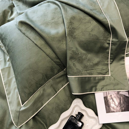 园园亲选南通家纺顶柔法式澳棉贡缎提花四件套！细腻丝滑高端耐磨紧实柔软120支棉 商品图8