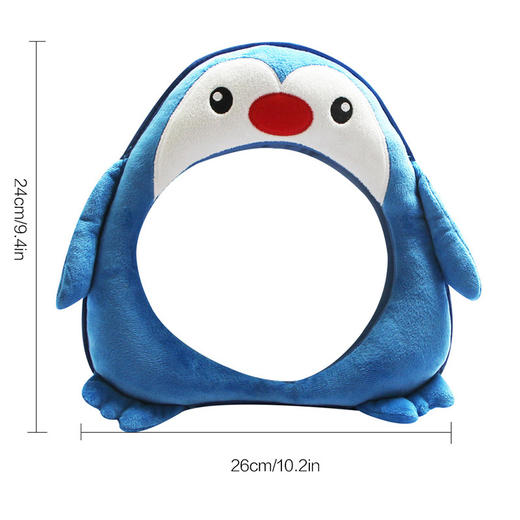 宝宝座椅观察镜车挂 汽车安装婴儿玩具车内宝宝后视哈哈镜 商品图1