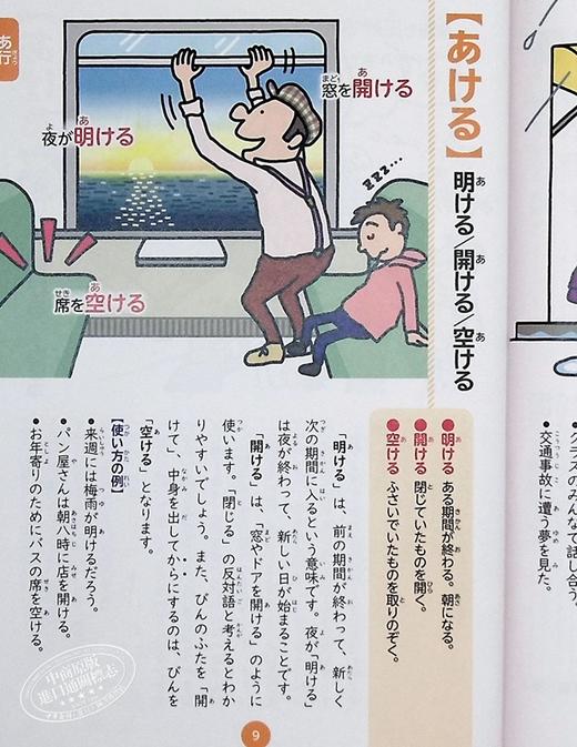 预售 【中商原版】通过插图了解汉字的区分用法 卯月启子 日文原版 イラストでわかる漢字の使い分けじてん 商品图4