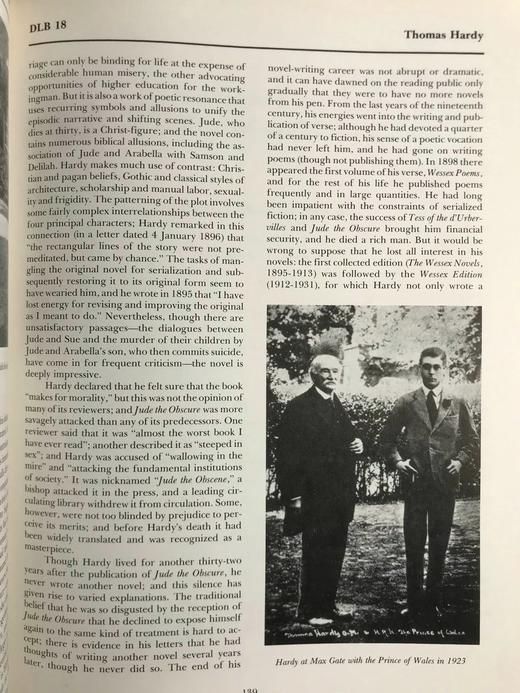 文学传记辞典（卷18：1885年后的维多利亚时代小说家） 约百幅插图 精装16开 商品图11