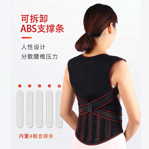 【自发热保暖护肩衫】鑫鼎康护肩衫坎肩护腰带护肩衫热艾灸理疗磁养马甲上衣护背衫男女 商品图2