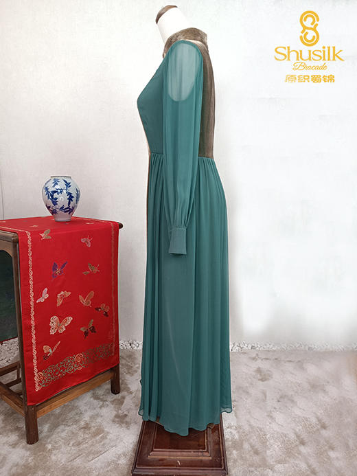 S20WD2-2改良丝绒连衣纱裙 商品图1