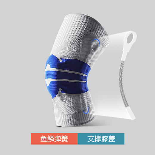 职业运动员的选择，NOXELES 专业防护运动弹力护膝（运动员级别），跑步、打篮球、健身必备，防滑透气！ 商品图9