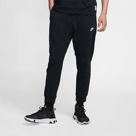 耐克（NIKE） 裤子男裤2022秋季新款休闲裤束脚健身裤跑步小脚长裤防风针织篮球卫裤薄款透气运动裤 BV2763-010/纯棉针织小脚裤