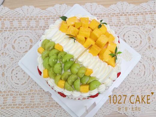1027CAKE  |  杂果装饰 水果简约蛋糕 商品图3