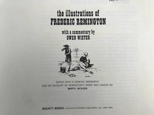 费雷德里克·雷明顿画集 200余幅插图 精装16开 商品图3