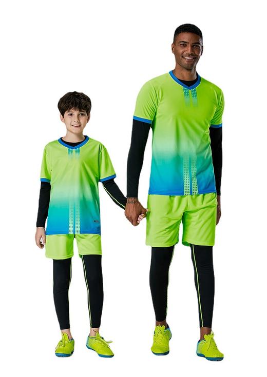 加绒男套装冬季跑步健身运动打底套装保暖内衣fcdc25 商品图4