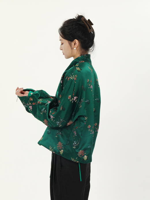 盛唐牡丹|真丝女外套.潮快闪[福利品] 商品图12