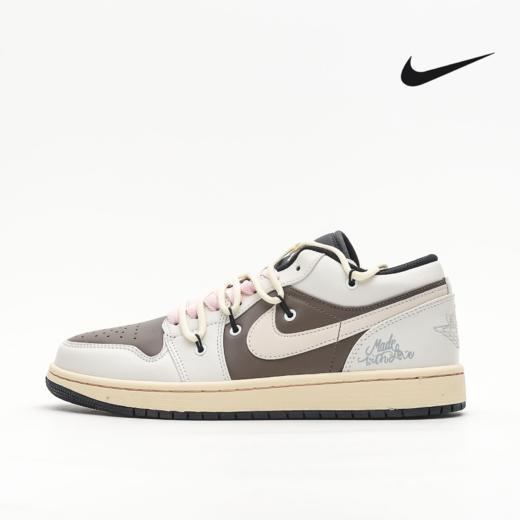 Nike Cspace Air Jordan 1 x Travis Scott AJ1乔丹一代绑带 联名低帮男女板鞋 商品图0