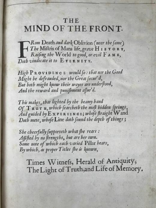 35*24cm！1666年 沃尔特·雷利《世界史》 8幅插图 全真皮精装8开 商品图4