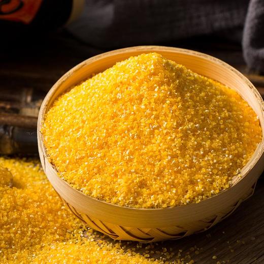 【疫情不发货】蒙清玉米糁 有机玉米碴子 400克*3袋 商品图1