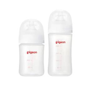 贝亲第3代新生婴儿玻璃奶瓶防胀气160ml-240ml