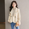 新款收腰显瘦气质小香风西装领短款小个子外套CC-22-3601 商品缩略图3