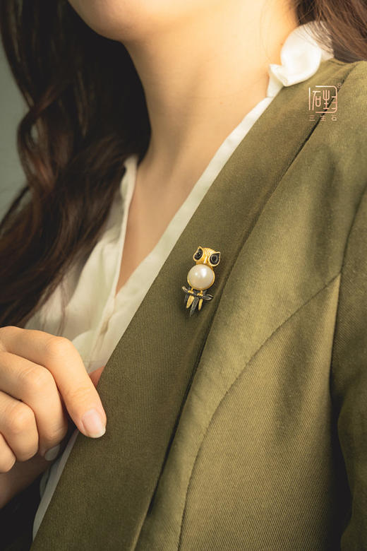 三生石 毛小励 呆萌多用胸针 商品图8