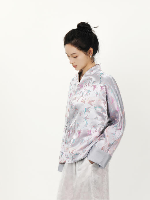 盛唐牡丹|织锦缎蝴蝶女外套.潮快闪[福利品] 商品图1
