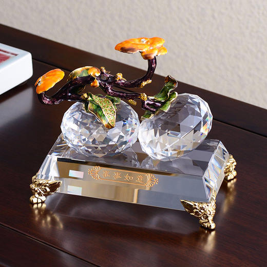 罗比罗丹珐琅彩-事事如意-家居客厅酒柜玄关摆件乔迁礼品 商品图2