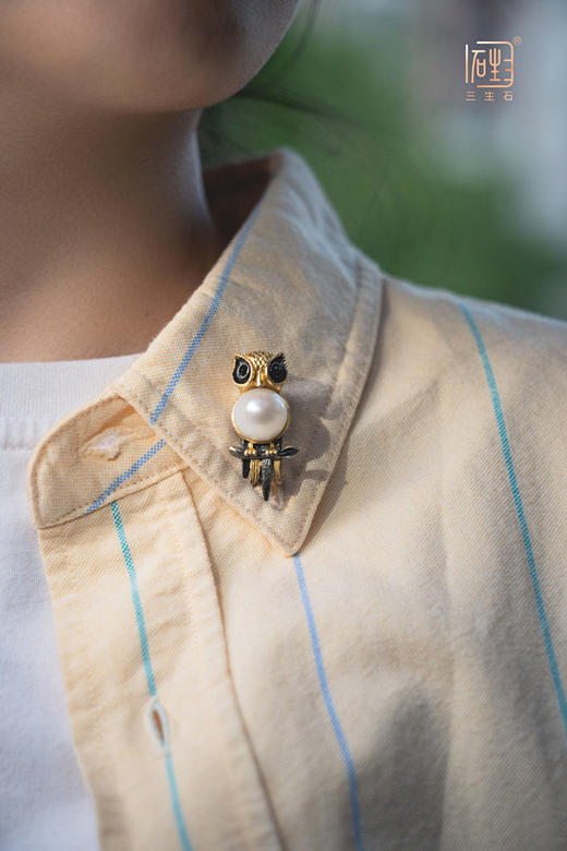 三生石 毛小励 呆萌多用胸针 商品图6