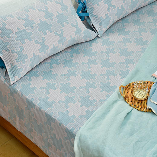 拼图系列床单信封枕头棉布床品 商品图3