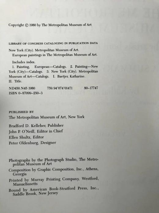 大都会艺术博物馆欧洲绘画图集（卷2） 千余幅插图 精装18开 商品图3