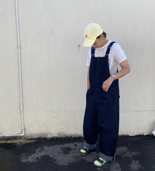 ORDINARY FITS 深蓝牛仔背带休闲裤 商品图7