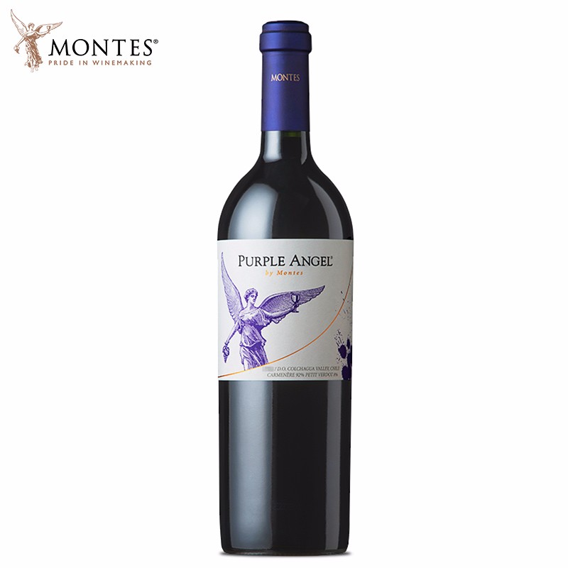 【智利】蒙特斯紫天使红葡萄酒750ml