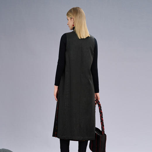 TANGY Collection/天意精品莨绸双面马夹 商品图2