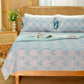 拼图系列床单信封枕头棉布床品