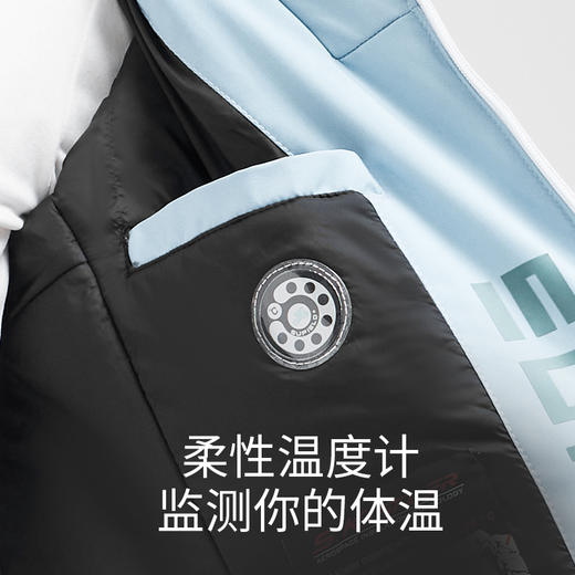 Supield素湃黑科技蓝奇热宇航气凝胶保暖抗寒棉服连帽情侣棉衣 商品图5